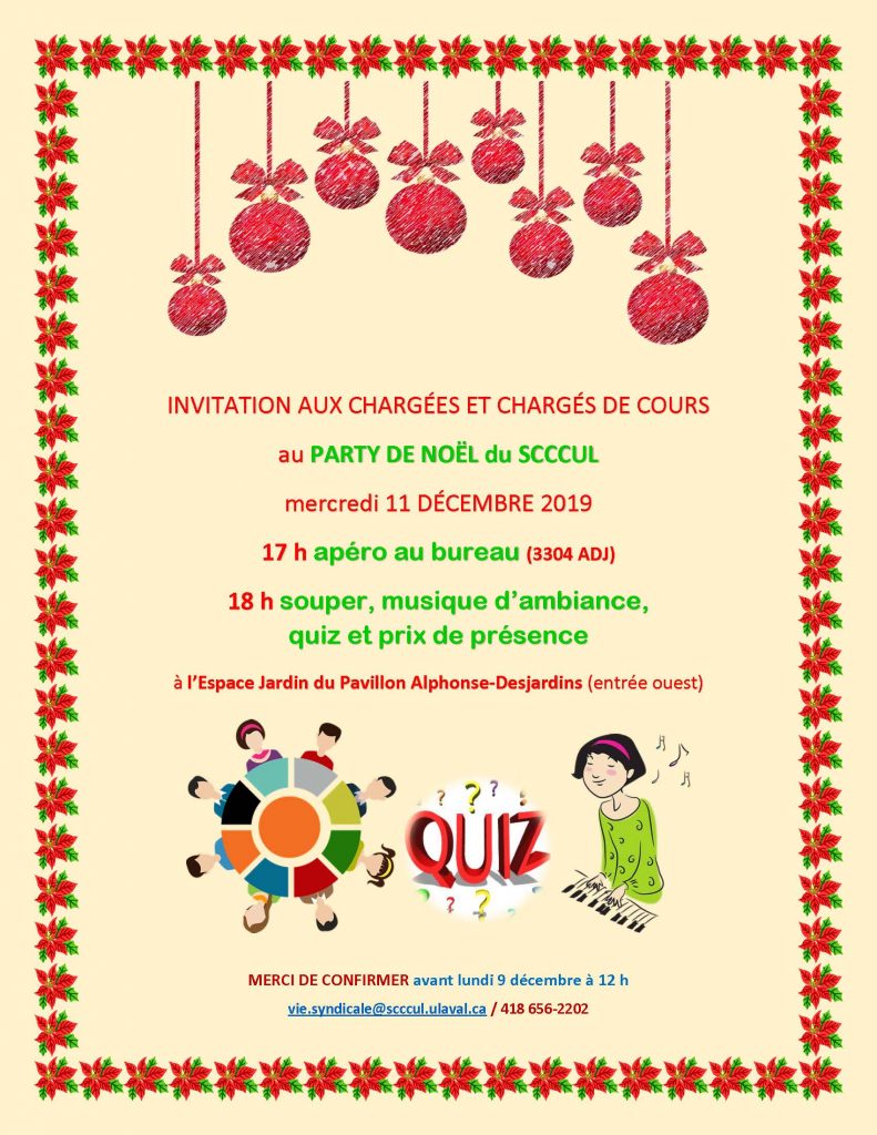 Party des Fêtes 2019